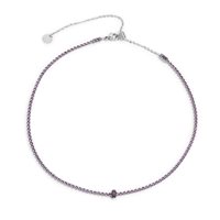 Necklace Marlù Woman Sparkles in Steel Zirconia 31CN0002-P - 31CN0002-P